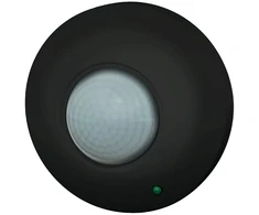 Judesio jutiklis, PIR 230 Vac, 360°, 6m, 1200W, paviršinis, juodas, THORGEON
