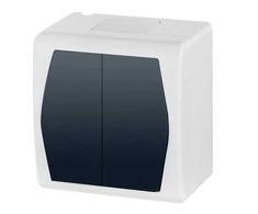 Jungiklis ELEKTRO-PLAST HERMES2, 2 klav., IP44
