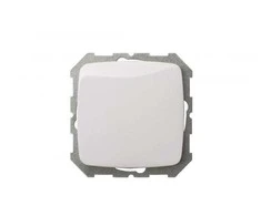 Jungiklis LIREGUS ALFA, baltos spalvos, IP44
