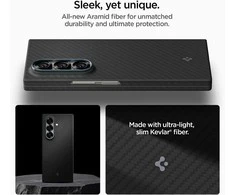 Dėklas Spigen Airskin Aramid Galaxy Z Fold 7 juoda