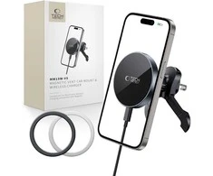 Tech-Protect mm15W-V5 Magnetic MagSafe Car Air Vent Mount - Juodas