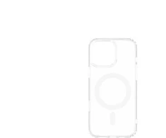 Dėklas Just Must JM MAGSAFE CRYSTAL I, skirtas „iPhone 16 Pro Max“, skaidrus (skaidrus)