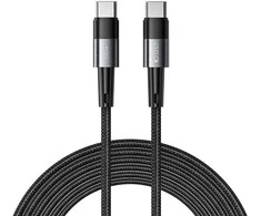 Kabelis 5A PD100W 3m USB-C – USB-C Tech-Protect Ultraboost pilkos spalvos