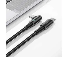 Kabelis 60W 6A 1m USB-C – USB-C Tech-Protect Ultraboost ”L” pilkos spalvos
