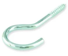 Kabliukai Suki, 20 x 2 x 7 x 4 mm, 12 vnt.