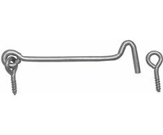 Kabliukas Domax ZHK, pilka, 120 mm