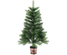 Kalėdų eglutė su 150 LED s stovu Žalia 90 cm PE