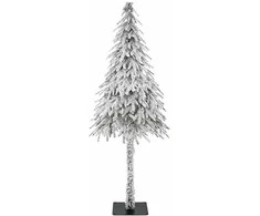 Kalėdų eglutė su 300 LED s stovu Balta 210 cm PE ir Plienas