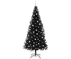 Kalėdų eglutė Juoda 240 cm PVC