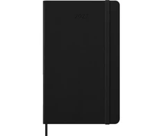 Kalendermärkmik Moleskine 2027 13x21cm, päev, kõvad kaaned, must