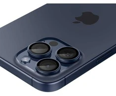 Spigen Optik.tR EZ Fit kameros apsauga skirta Apple iPhone 14 Pro / Pro Max / 15 Pro / Pro Max – Titanium Mėlyna 2 pcs.