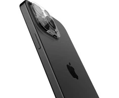 Kameros apsauga Apple iPhone 14 Pro / 14 Pro Max / 15 Pro / 15 Pro Max Spigen Optik. TR ”EZ FIT” Camera Protector 2-pack Clear