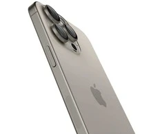 Kameros apsauga Apple iPhone 14 Pro / 14 Pro Max / 15 Pro / 15 Pro Max / 16 Pro / 16 Pro Max / 17 Pro / 17 Pro Max Spigen Optik.TR Camera Protector 2 vnt. Natural Titanium beige