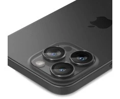 Spigen KAMEROS OPTIK.TR "EZ FIT" KAMEROS KAMEROS APSAUGOS 2 PAKUOTĖS IPHONE 14 PRO / PRO MAX / 15 PRO / PRO MAX CRYSTAL CLEAR