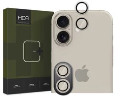 Kameros apsauga Apple iPhone 16 / Apple iPhone 16 Plus HOFI CamRing Pro+ Clear