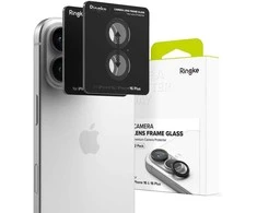 Kameros apsauga Apple iPhone 16 / Apple iPhone 16 Plus Ringke Camera Frame Protector 2-pack juodas