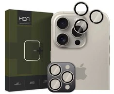 Kameros apsauga Apple iPhone 16 Pro / 16 Pro Max Hofi CamRing Pro+ Natural Titanium