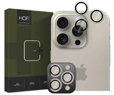 Kameros apsauga Apple iPhone 16 Pro / 16 Pro Max HOFI CamRing Pro+ Clear