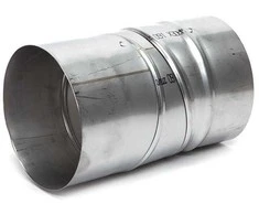 Kaminų alkūnė WADEX 115, D160 mm 45°