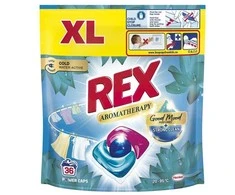 KAPSULĖS SKALB REXALMOND OIL Baltas 36VNT