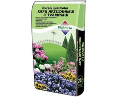 Kapų apželdinimo ir tvarkymo durpių substratas DURPETA, 20 l