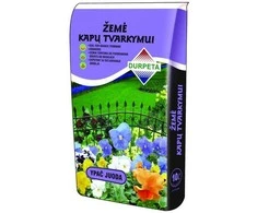Kapų tvarkymo žemė DURPETA, juoda, 10 l