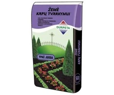Kapų tvarkymo žemė DURPETA, juoda, 50 l