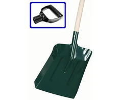 KARD ŁOPATA DO WĘGLA NR 4 Z TRZONEM DREWNIANYM UCHWYT TYPU "DY" METAL