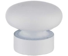 Karnizo antgalis DOMOLETTI FLAT BALL, baltas, Ø19 mm