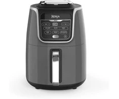 Karšto oro gruzdintuvė Ninja AF160, 1750 W, 5.2 L, pilkos spalvos