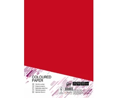 Kartong College A4/100l, 160g/m2, punane