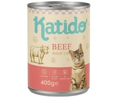 KATIDO jautiena – šlapias kačių maistas – 400g