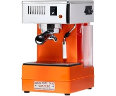 Kavos aparatas Carruzzo Quick Mill 0820 Stretta ARANCIO Oranžinis Lim. EDT. Seven-carrier espreso aparatas