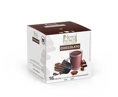 Kavos kapsulės NERONOBILE CIOCCOLATO, 16 vnt.