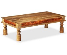 Kavos staliukas, mango ir rausv. dalberg. mediena, 110x60x38cm