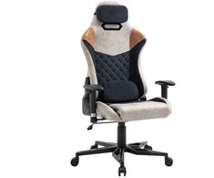 KĖDĖ DARBO HAPPYGAME9301 JUODA/RUDA/SMĖL