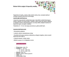 Kepsninės anglys Biolan, 30 l