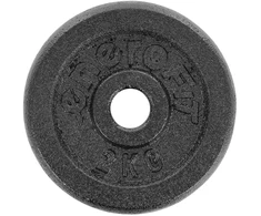 Ketaus juoda 2kg svoris ENERO FIT fi26,5
