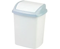 Curver Newell Rubbermaid Šiukšliadėžė su varstomu dangčiu, 25 l, marmurinė sp.