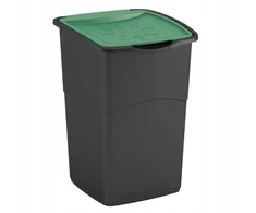 Keter CURVER ŠIUKŠLIADĖŽĖ „KORAL BIN” 47L /JUODA/ ŽALIA