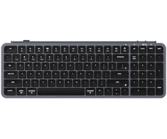 Keychron B2 Pro Wireless (B2P-K1) – US išdėstymas – Ultra Low Profile Scissor – Kosminė pilka (Pilka) Membraninė Belaidė Klaviatūra
