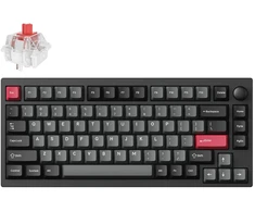 Keychron Lemokey P1 Pro Wireless (P1P-M1) – US išdėstymas – Hot-Swappable Super Raudona Switches – Carbon Juodas (Juoda) Mechaninė Belaidė Žaidimų Klaviatūra