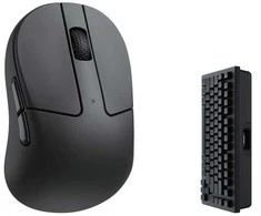 Keychron M4 Wireless (M4-A4) 4000Hz Juodas (Juoda) Belaidė Žaidimų Pelė