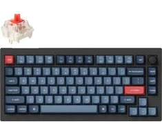 Keychron V1 Max Gateron Raudona Switch Belaidė Klaviatūra