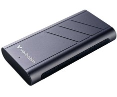 Kietasis diskas Išorinis diskas Verbatim TurboMetal SSD 1TB USB4 USB-C pilkos spalvos 32021