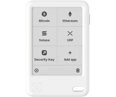 Kietasis diskas Ledger Nano Gen 5 Glacier Baltas Crypto Hardware Wallet with Recovery Key