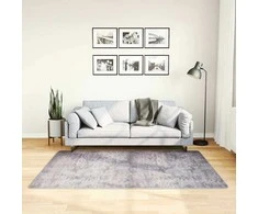 Kilimas, pilkos spalvos, 120x180cm, neslystantis, skalbiamas