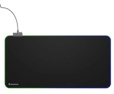 Genesis Pelės kilimėlis | Boron 500 XXL RGB | Pelė pad | 400 x 800 x 4 mm | Juodas