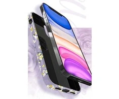 Dėklas Kingxbar Blossom dekoruotas Swarovski kristalais iPhone 12 mini multicolour (Lily)