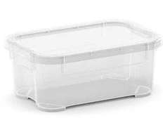 KIS Daiktadėžė su dangčiu T-BOX MINI, 1 l
